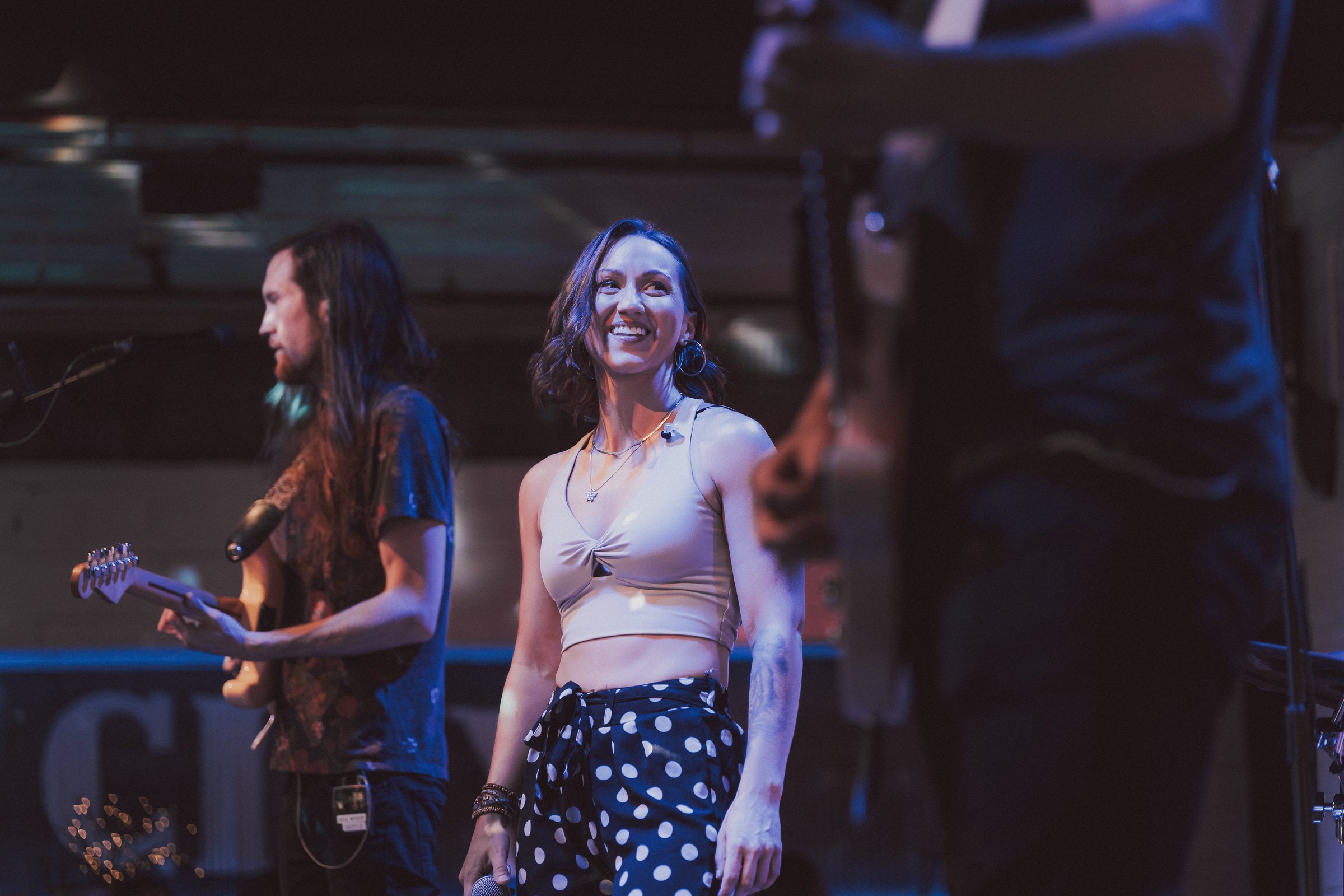 Krystal Steel showcasing expert musicianship