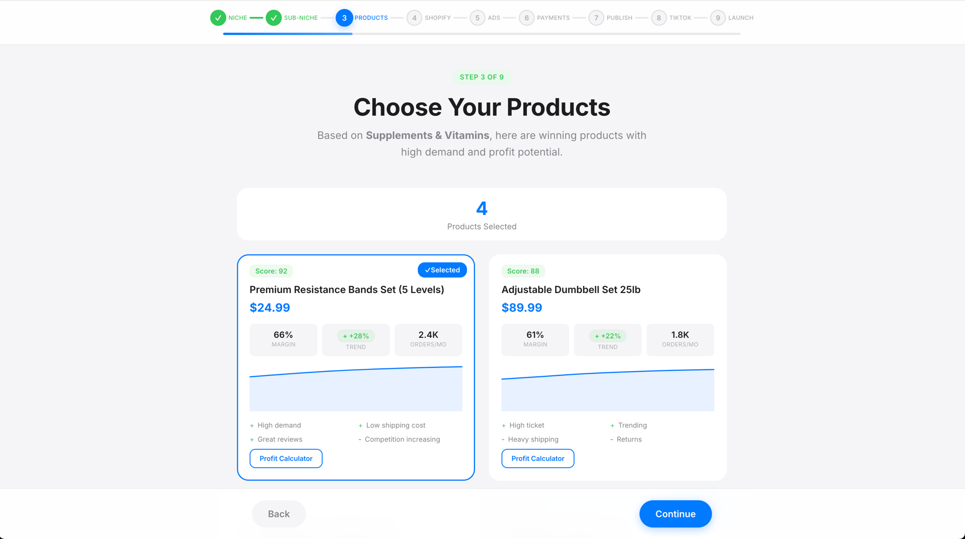 AI generating business plan