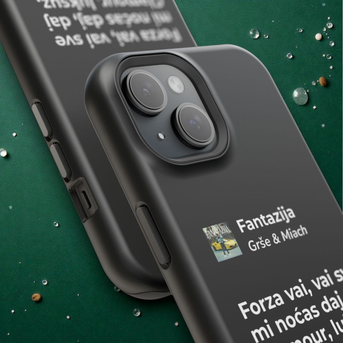 ZUFRA phone case close-up detail