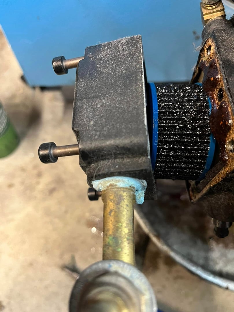 Oil burner system needing service