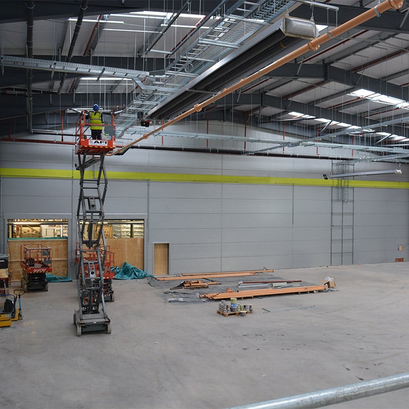 VP12a Extension interior workspace