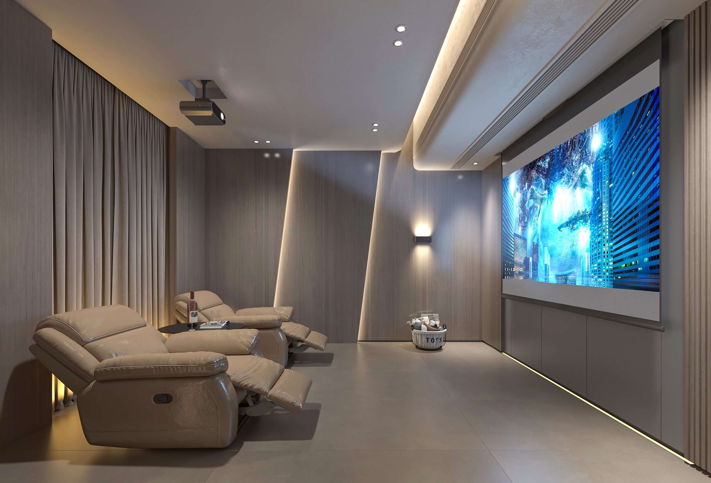 Home theater Recreational Entertainment Adding Fun and Games to Your Living Room Design