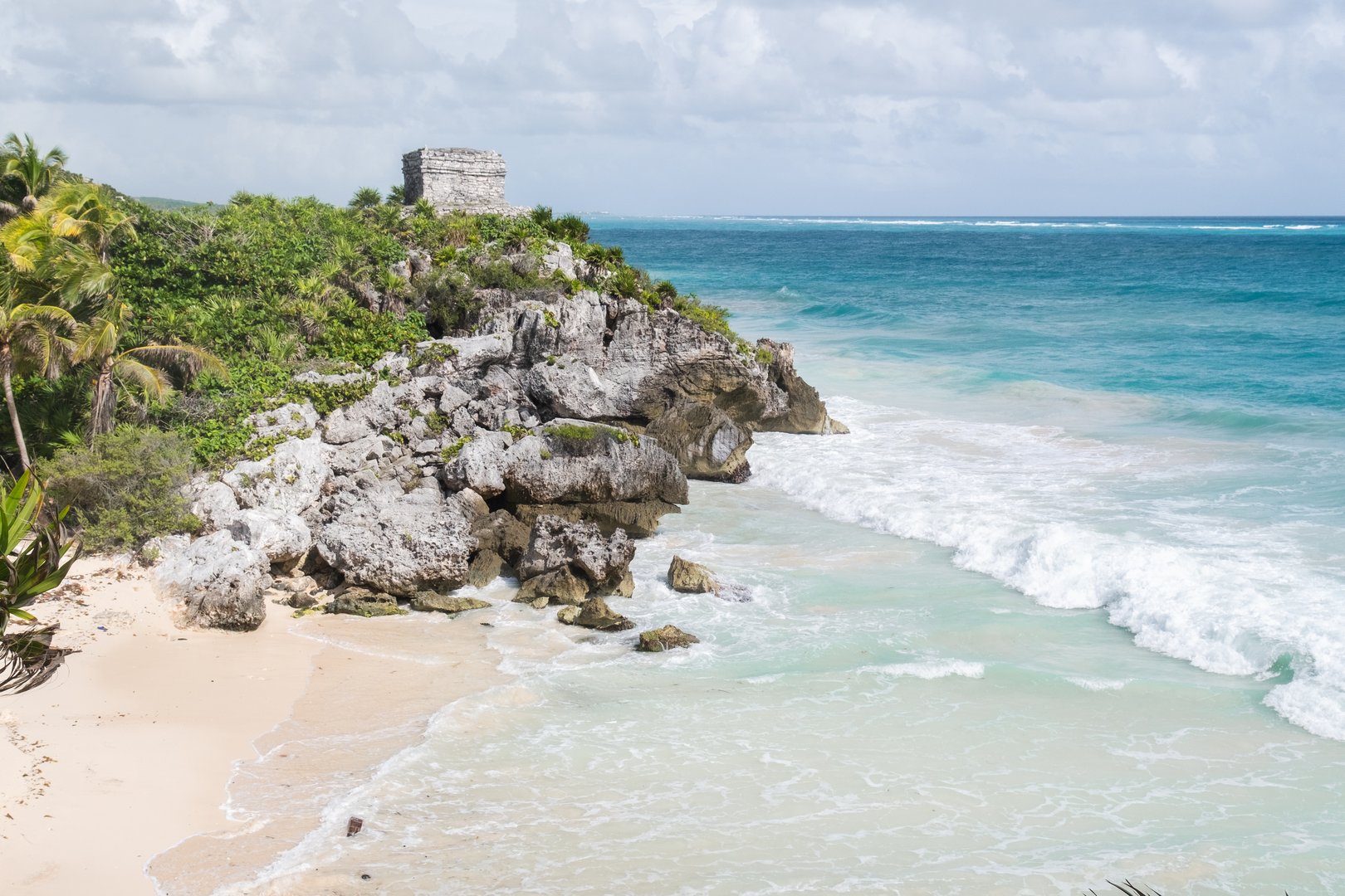 Professional Tulum transportation service vehicle