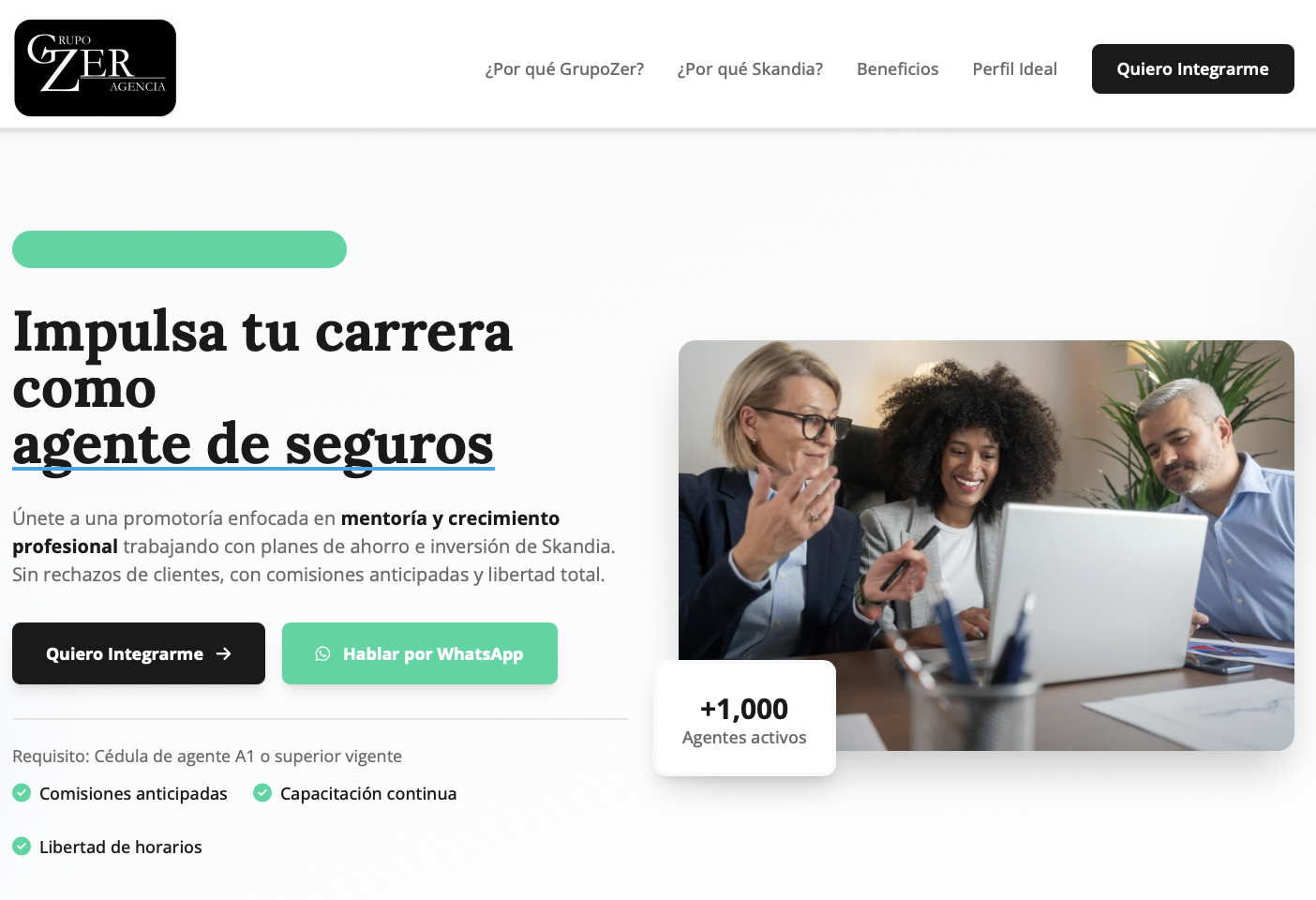 GrupoZer Agencia - Promotoría de Seguros Skandia