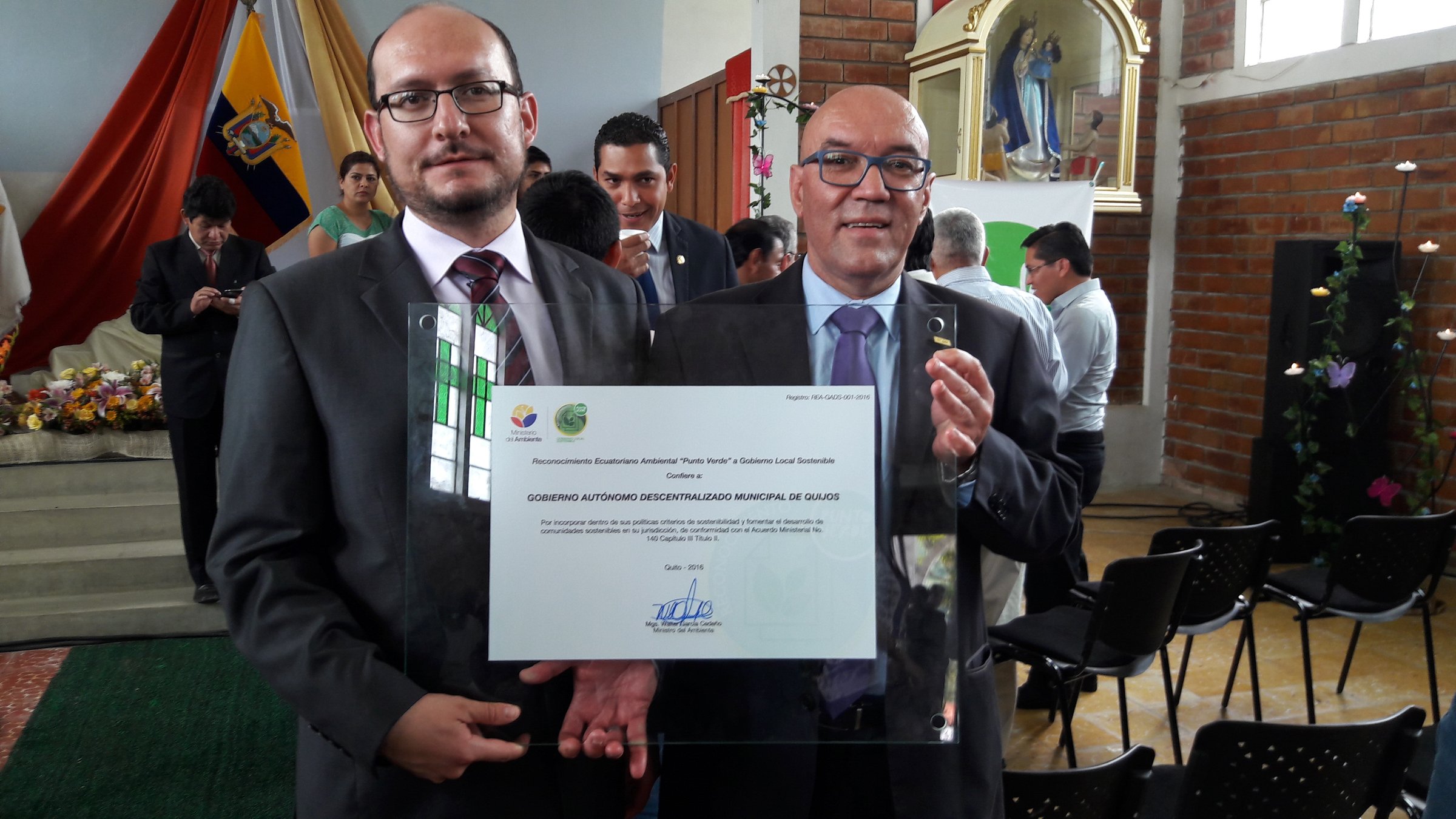 Sello oficial de sostenibilidad ambiental