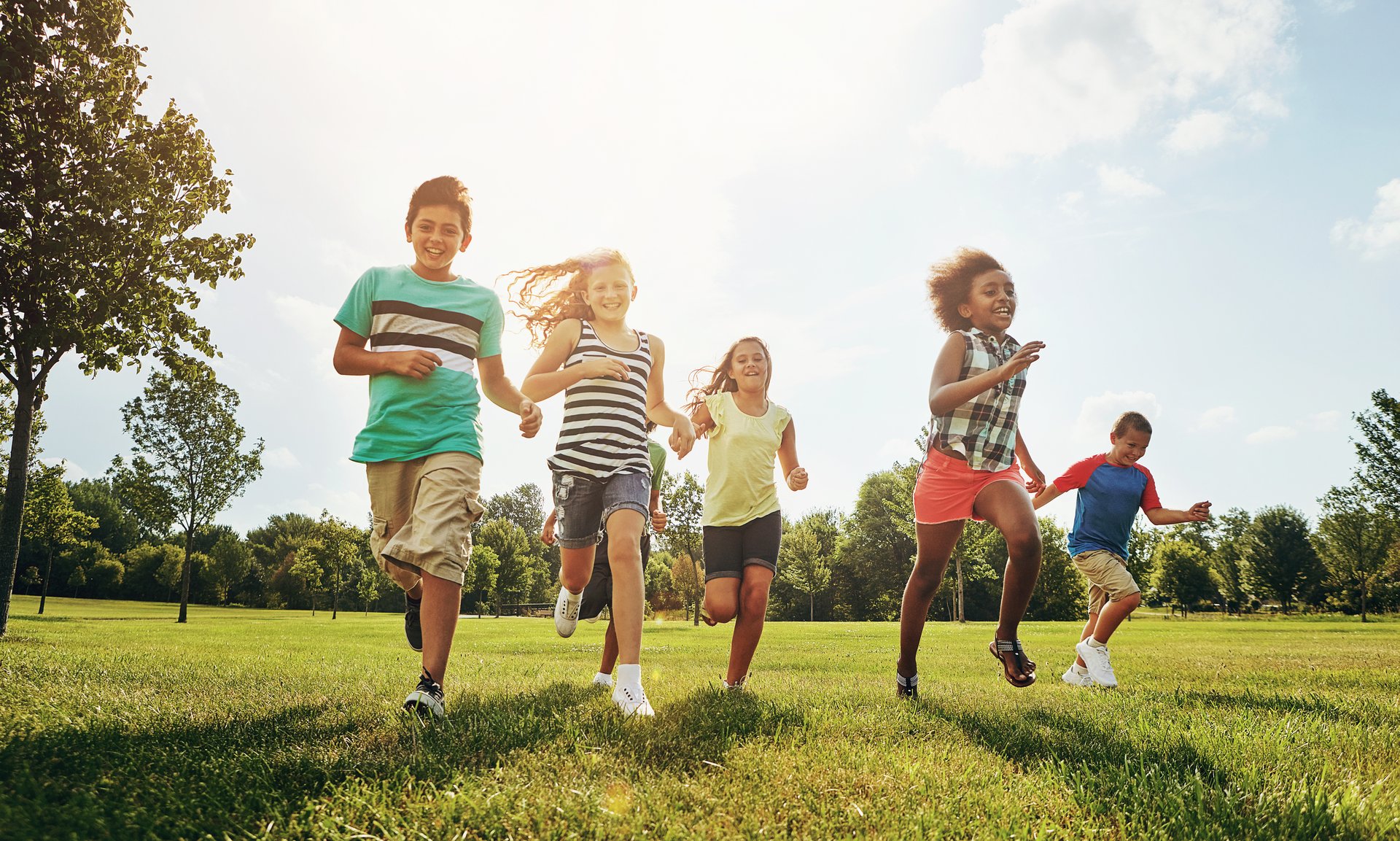 Child running