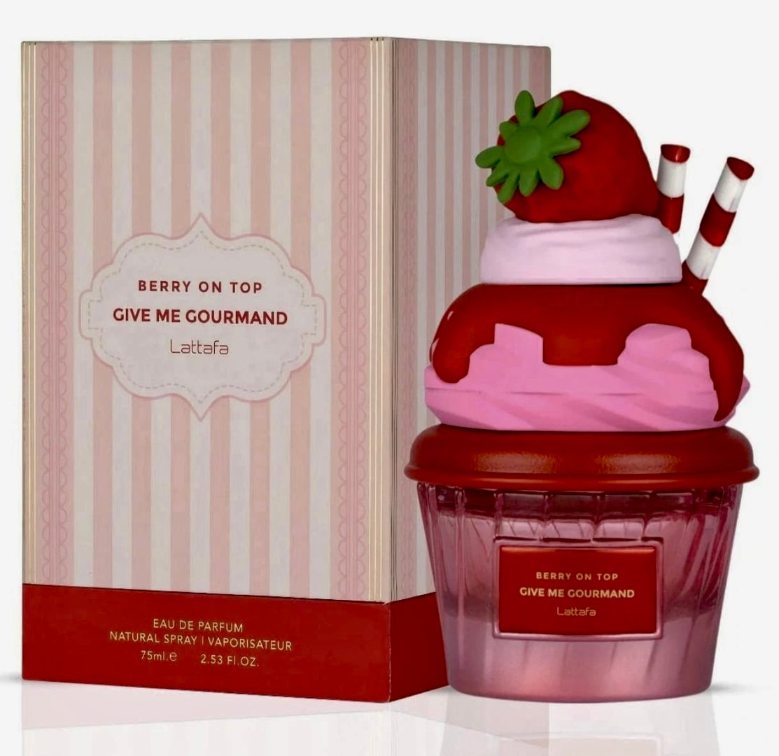 Lattafa Give Me Gourmand Berry on Top