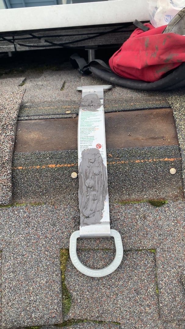 Professional anchor installation process by Nicholson's Cleaning