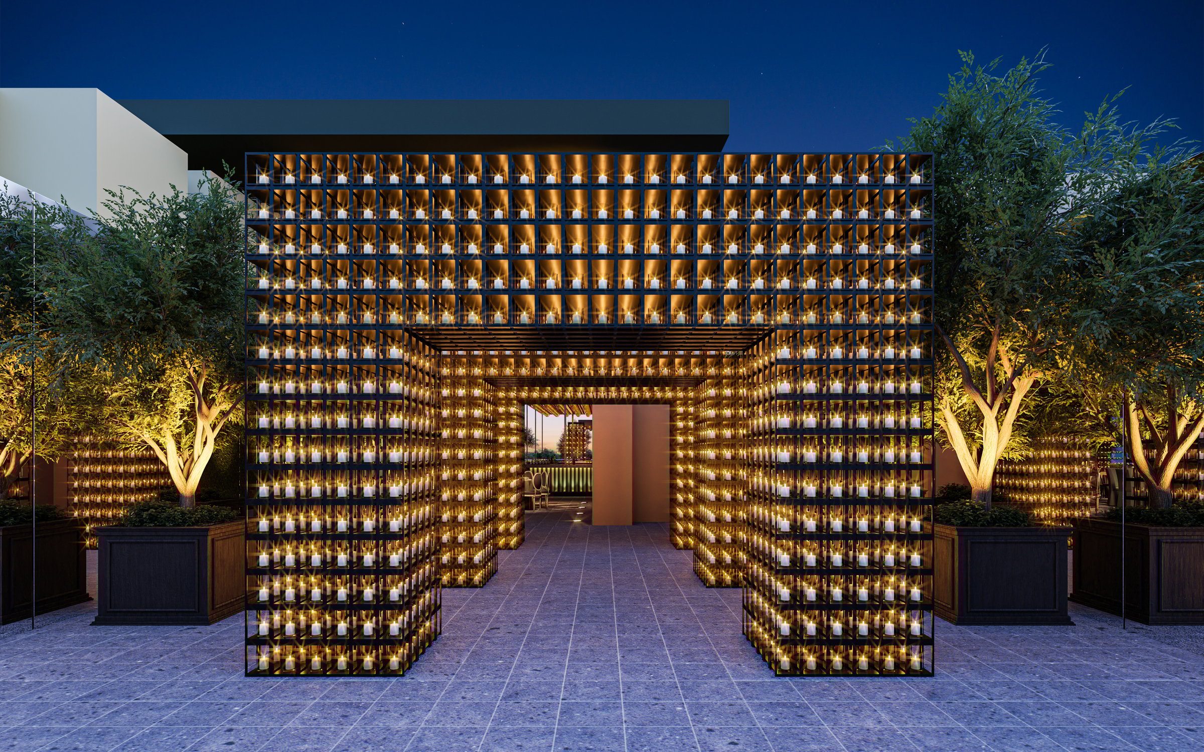 Vista del proyecto Eventos