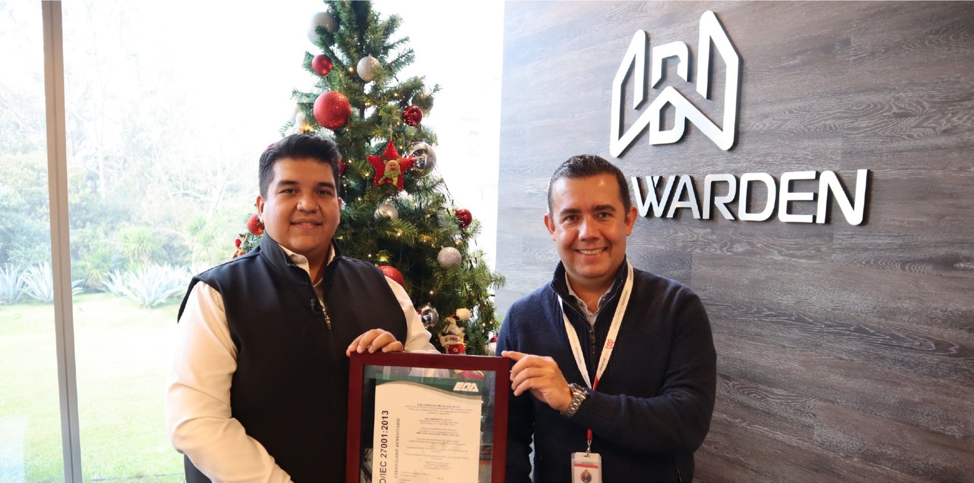 ISO Certification Concept. Businessman touch representation of ISO certification, icons symbolizing quality assurance, compliance, global standards, and International organization for standardization.