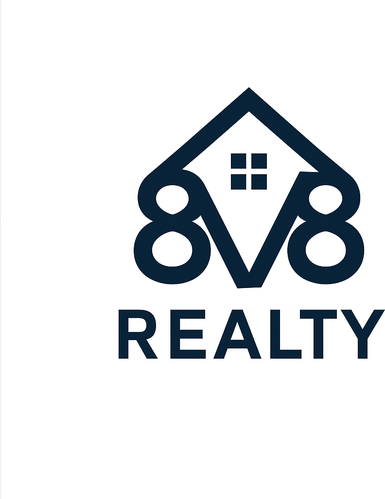 8V8 REALTY Logo