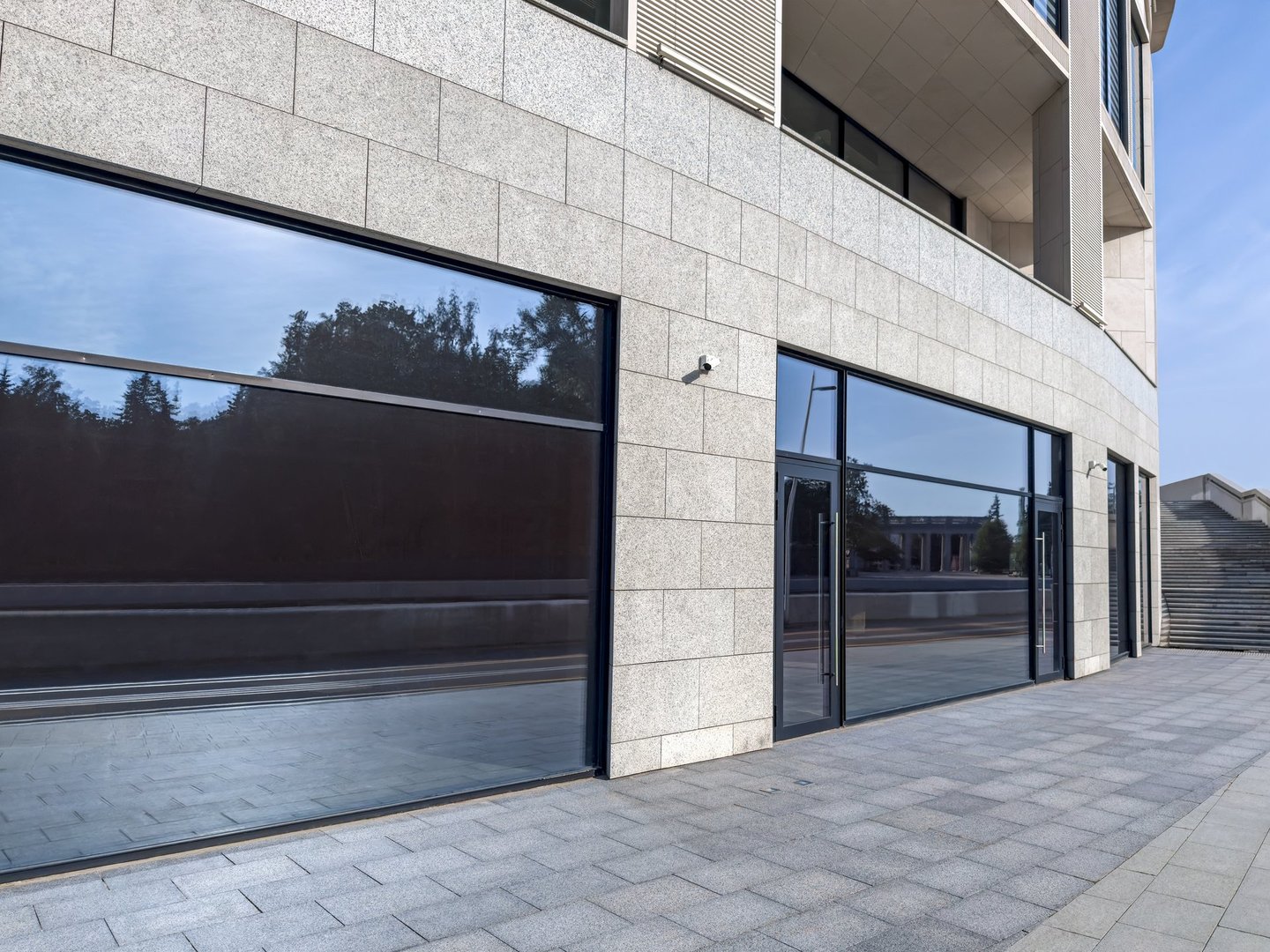 Commercial storefront glass installation in Springfield MO