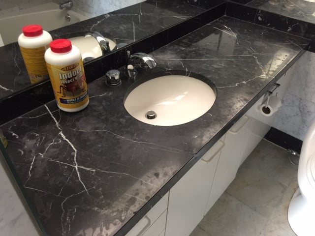 Best Black Marble Vanity Top Repair Service Company
