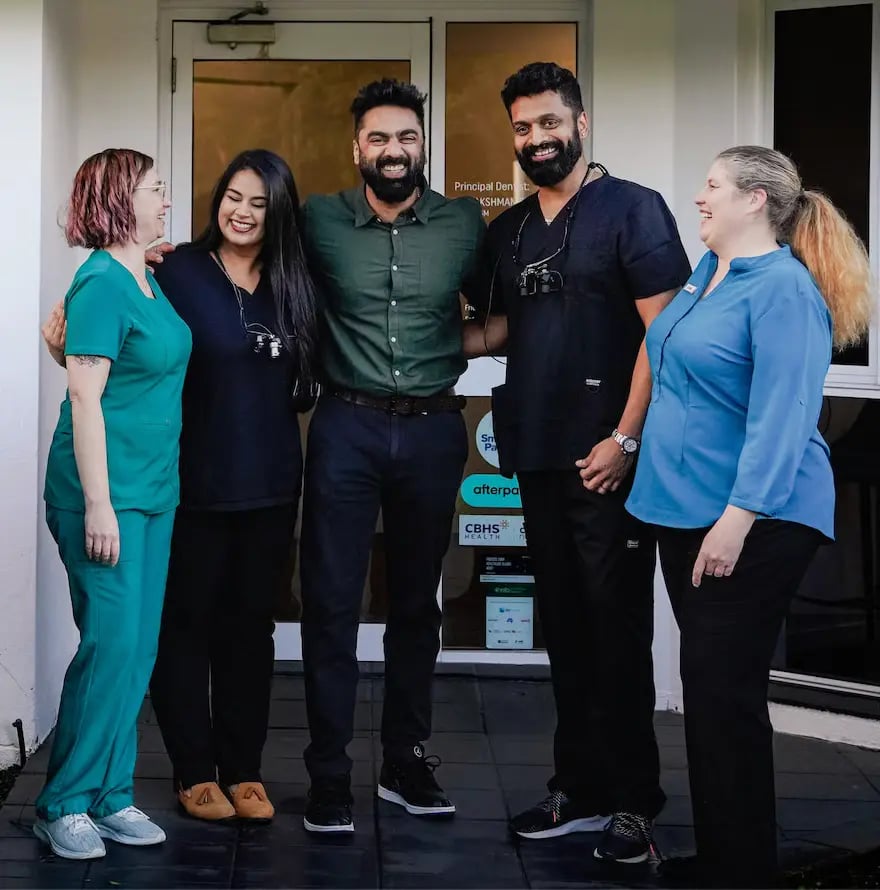 Professional dental team at Dentists@Labrador providing expert dental care with modern technology and compassionate service