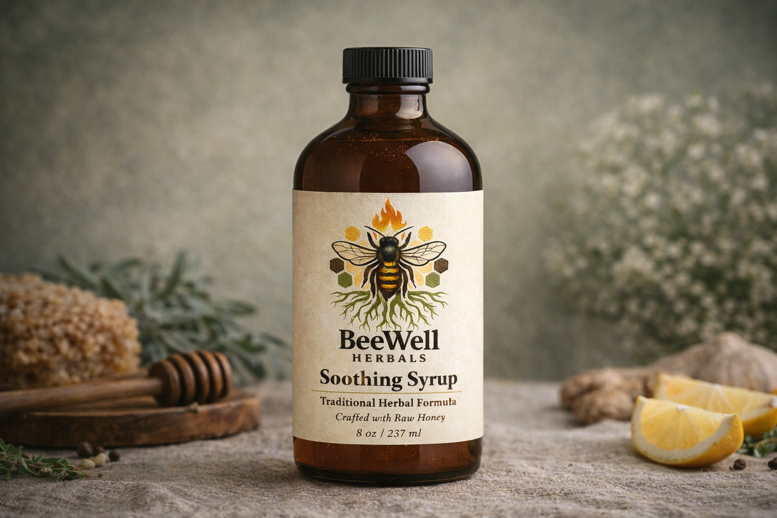 Nature Cough Syrup - 8 oz bottle