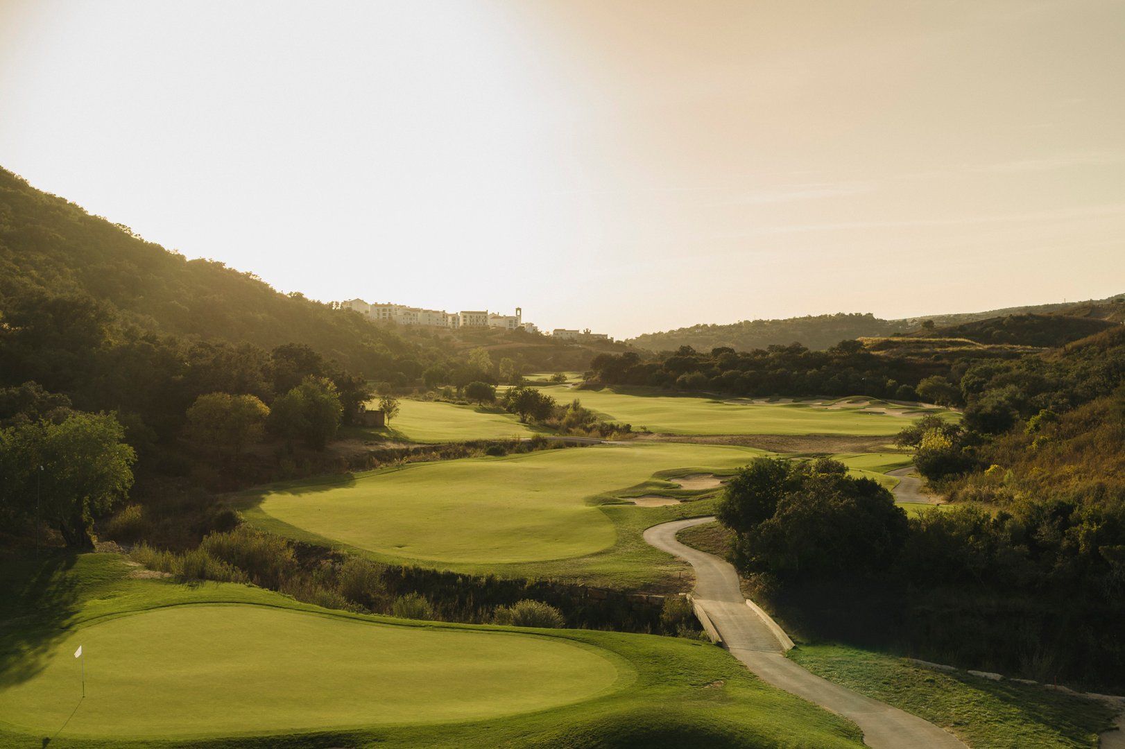 Ombria golf hotel background