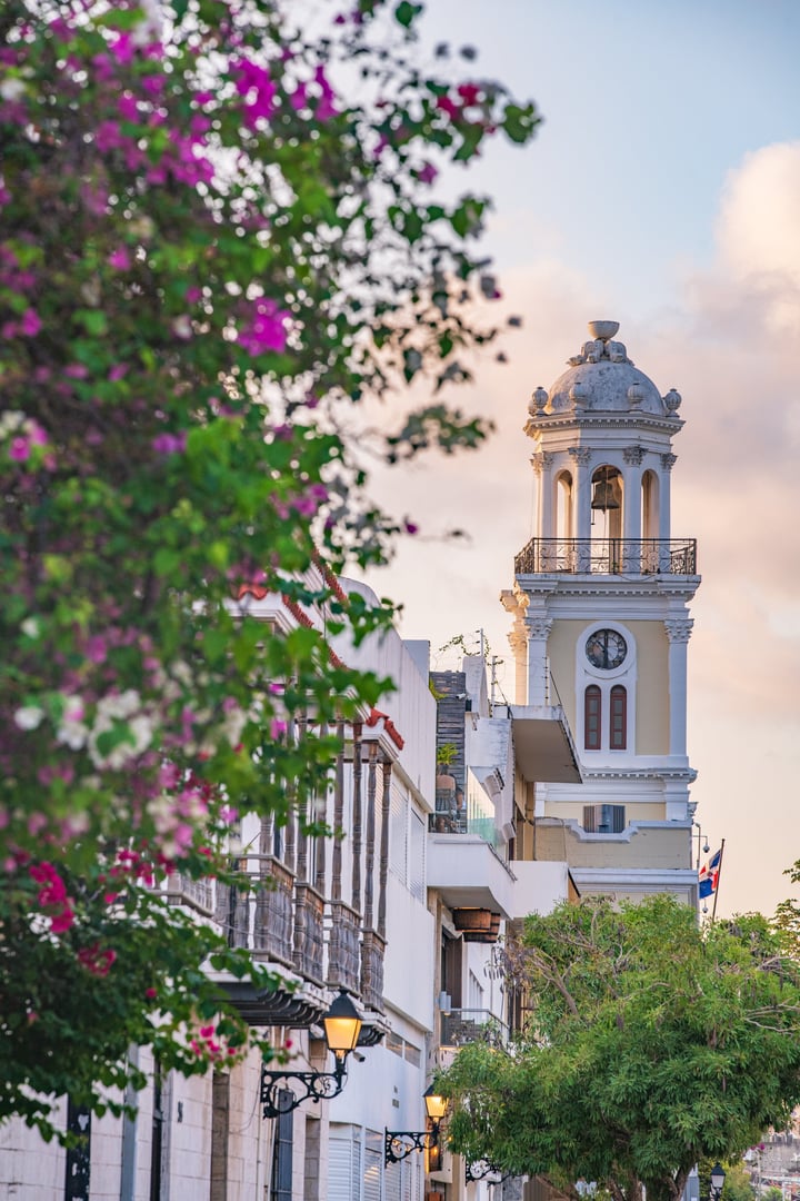 A picture of the Santo Domingo center in Domenican Republic