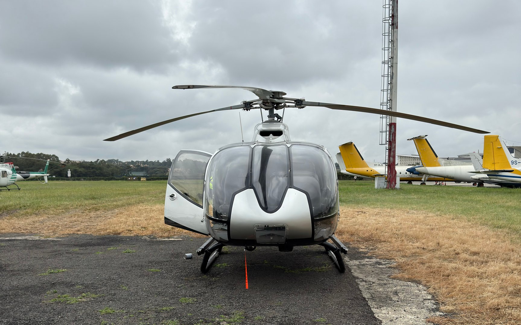 H130-B4 helicopter showcasing premium rotorcraft charter services
