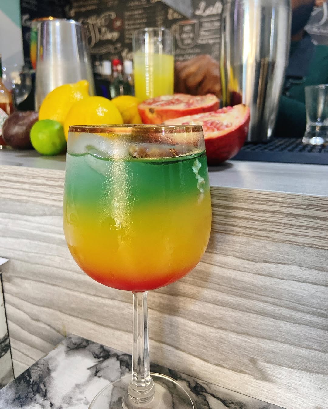 An artful gourmet dish featuring grilled chicken with a waffle garnish, set against an elegant dining backdrop. perfect blend of flavors and presentation for a delightful dining experience.