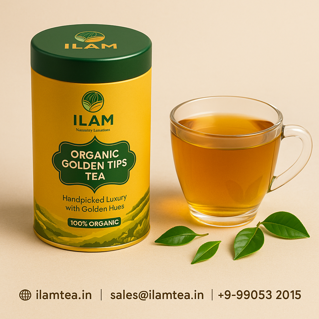 Organic Golden Tips Tea Package