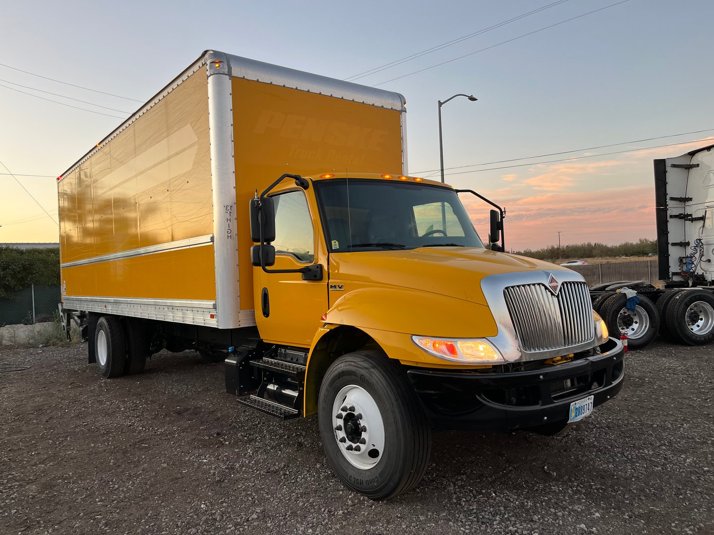 2020 International MV607 Box Truck