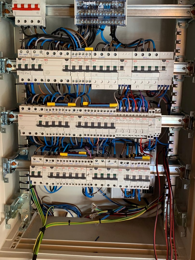 Cablaggio quadri elettrici avanzato