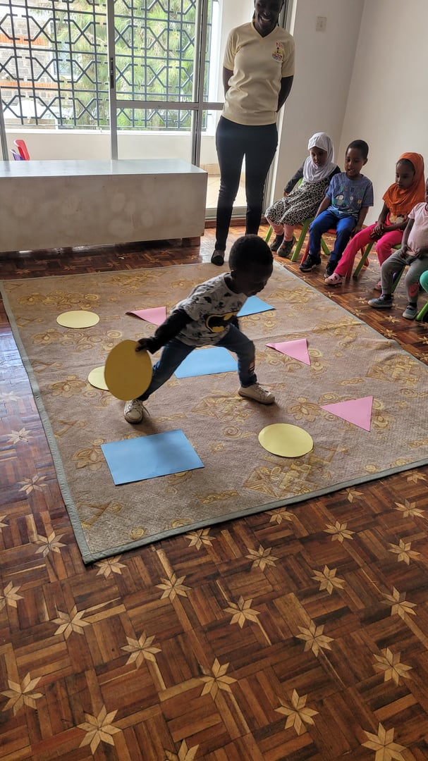 Preschool Children Playing