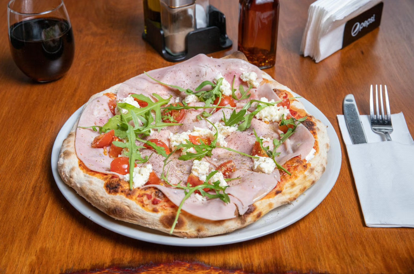 Pizza Prosciutto Cotto di Parma la Tavă