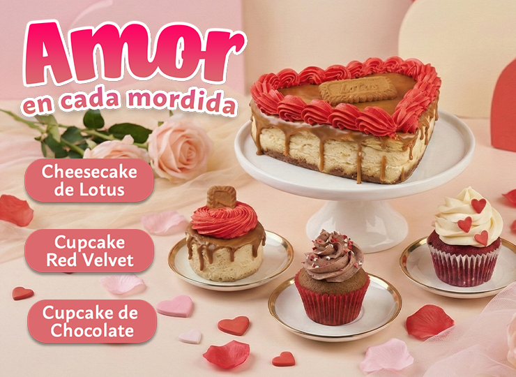 Promoción San Valentín 14 de Febrero - Pastelería Cinco20