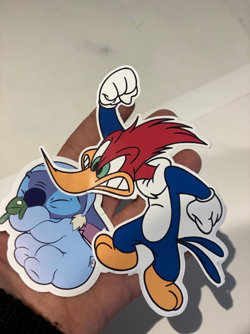 Stickers premium con corte especial acabado mate premium de alta calidad Studio Imagene