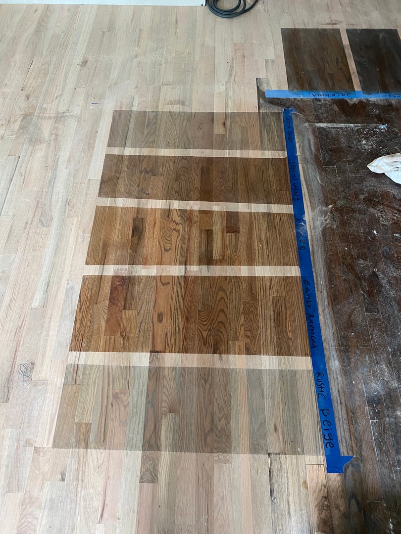 Hardwood installation