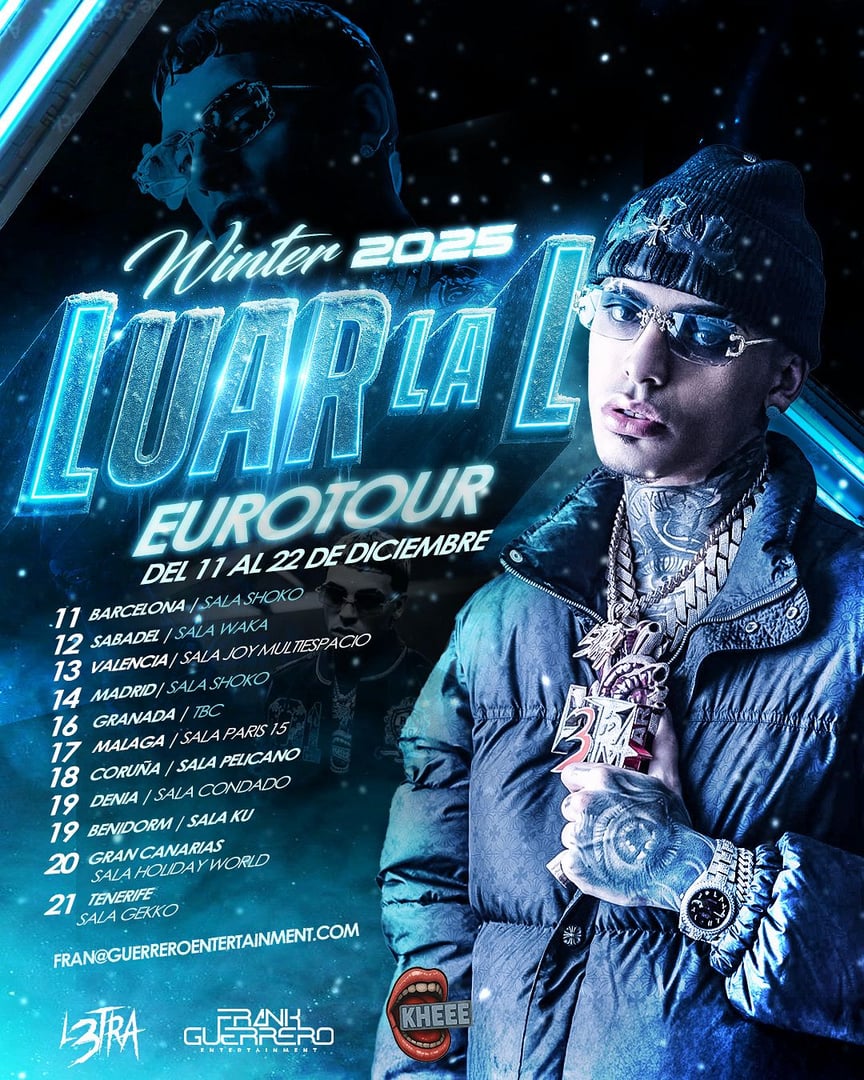 LUAR LA L en concierto - Euro Tour 2025