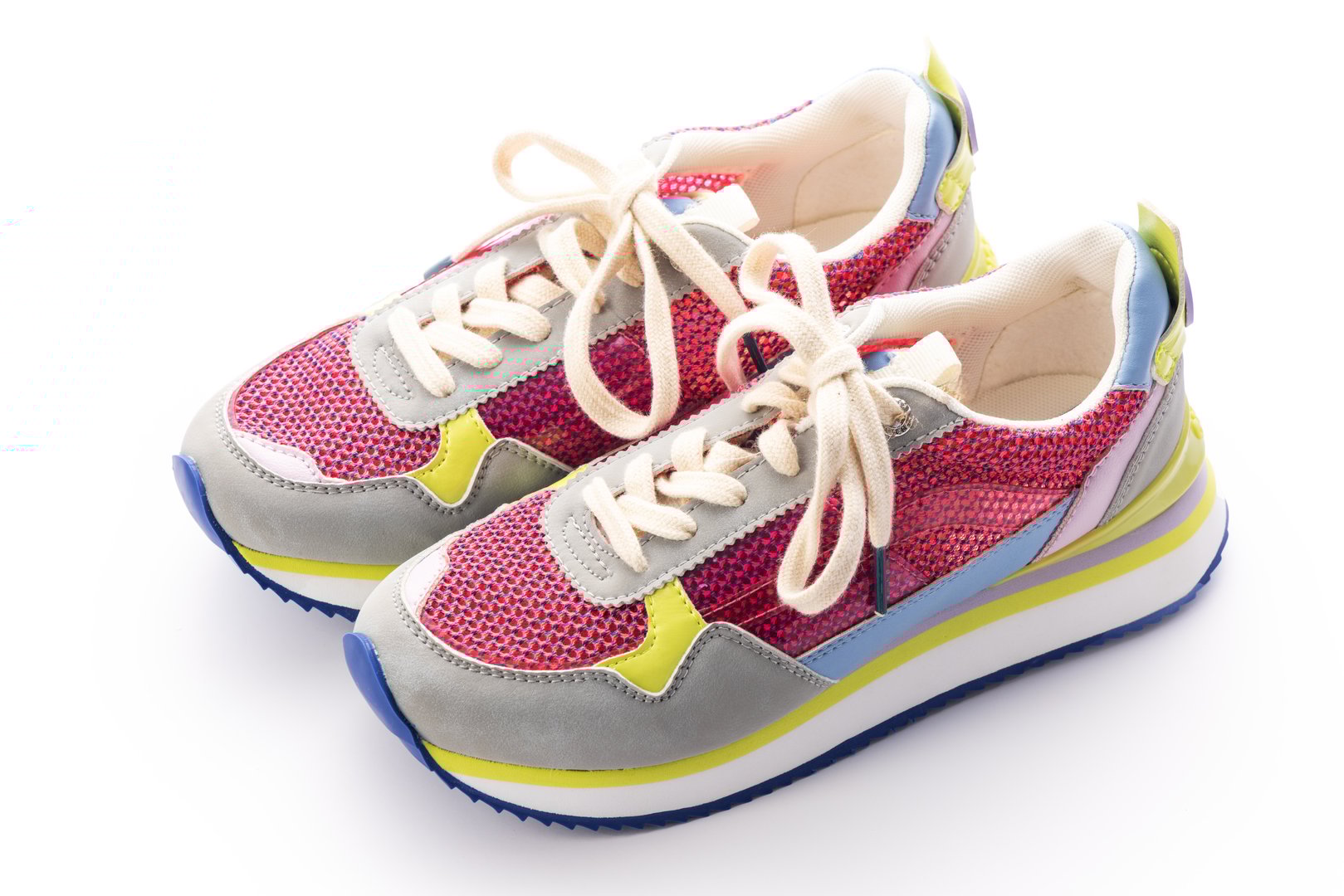 Casual shoes isolated on white background. Sport running sneakers.