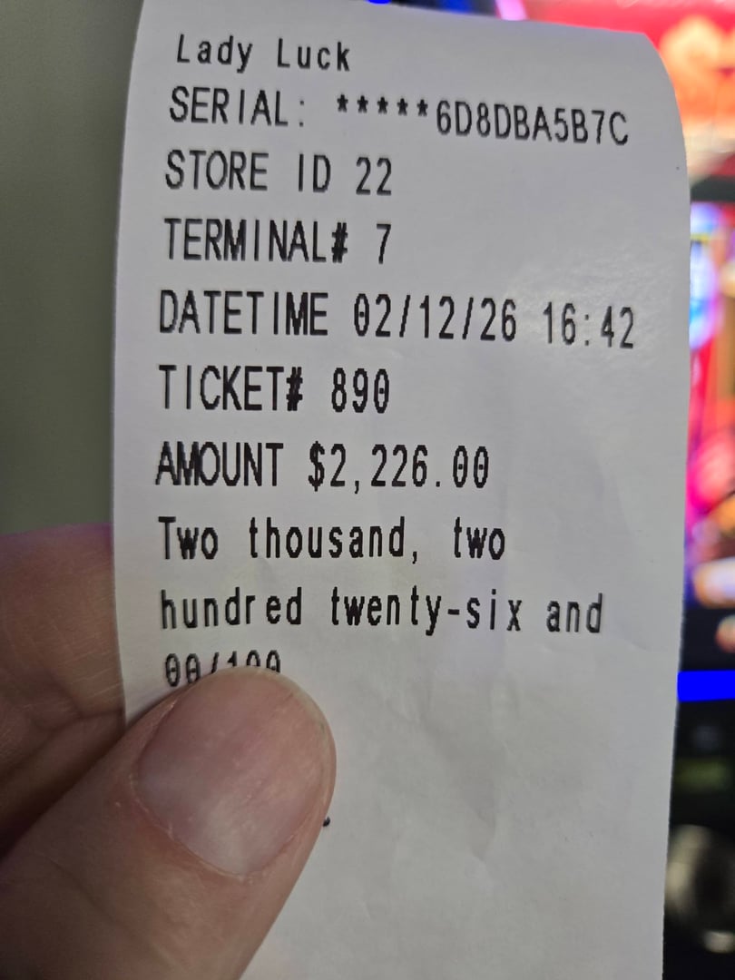 Winner at Lady Luck Skill Games