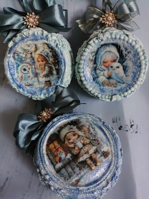 Komplet bombek okrągłych