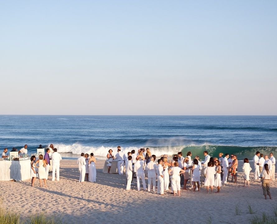 Beach celebration