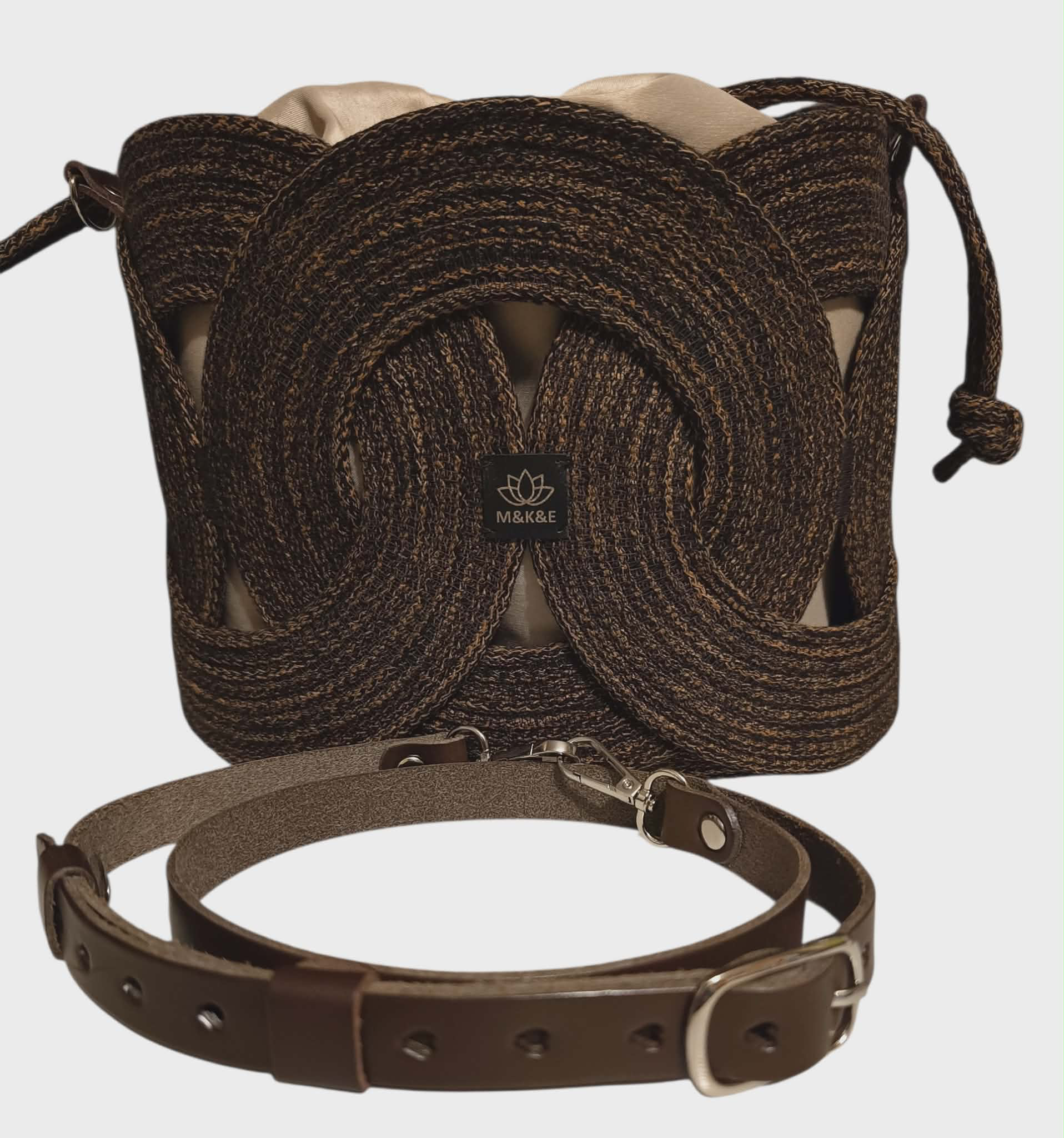 Nowy wyrób ręcznie szyty ze sznurka bawełnianego