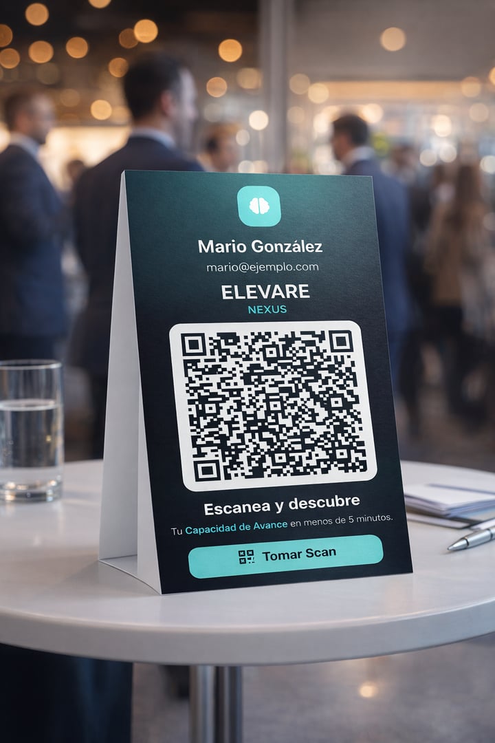 Tótem Elevare en networking