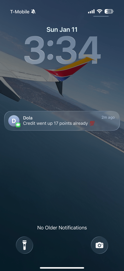 Client testimonial screenshot