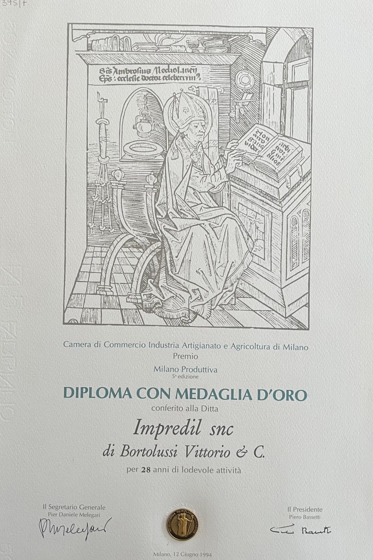 Importante riconoscimento aziendale