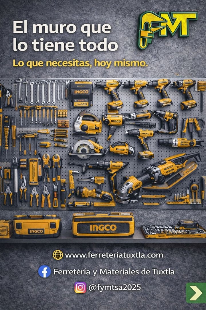 Herramientas y productos - Ferretería Tuxtla