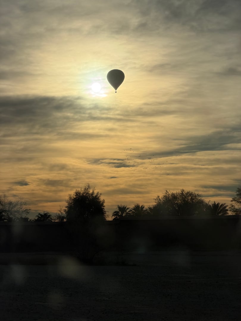 Hot air balloon photo