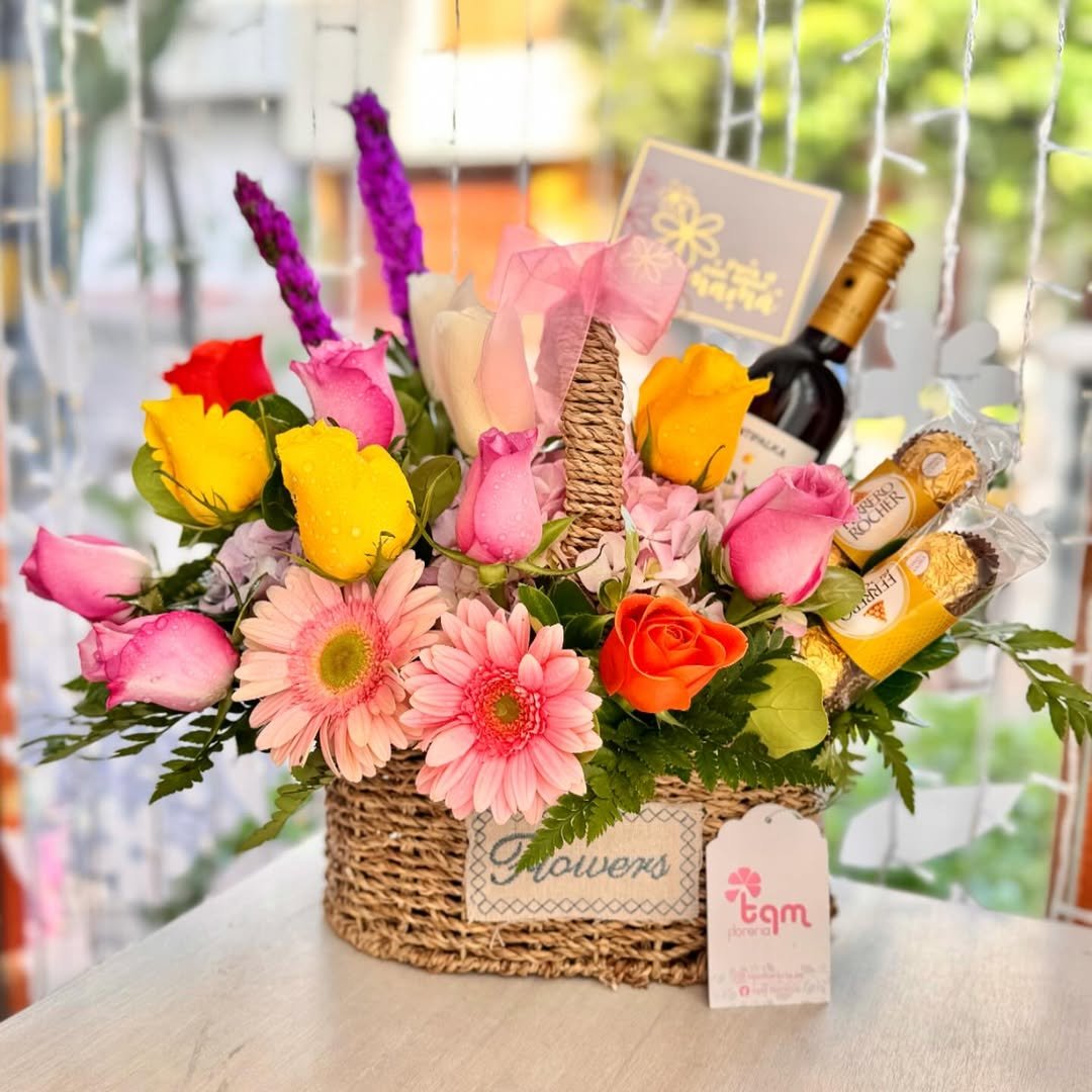 Arreglo floral para cumpleaños