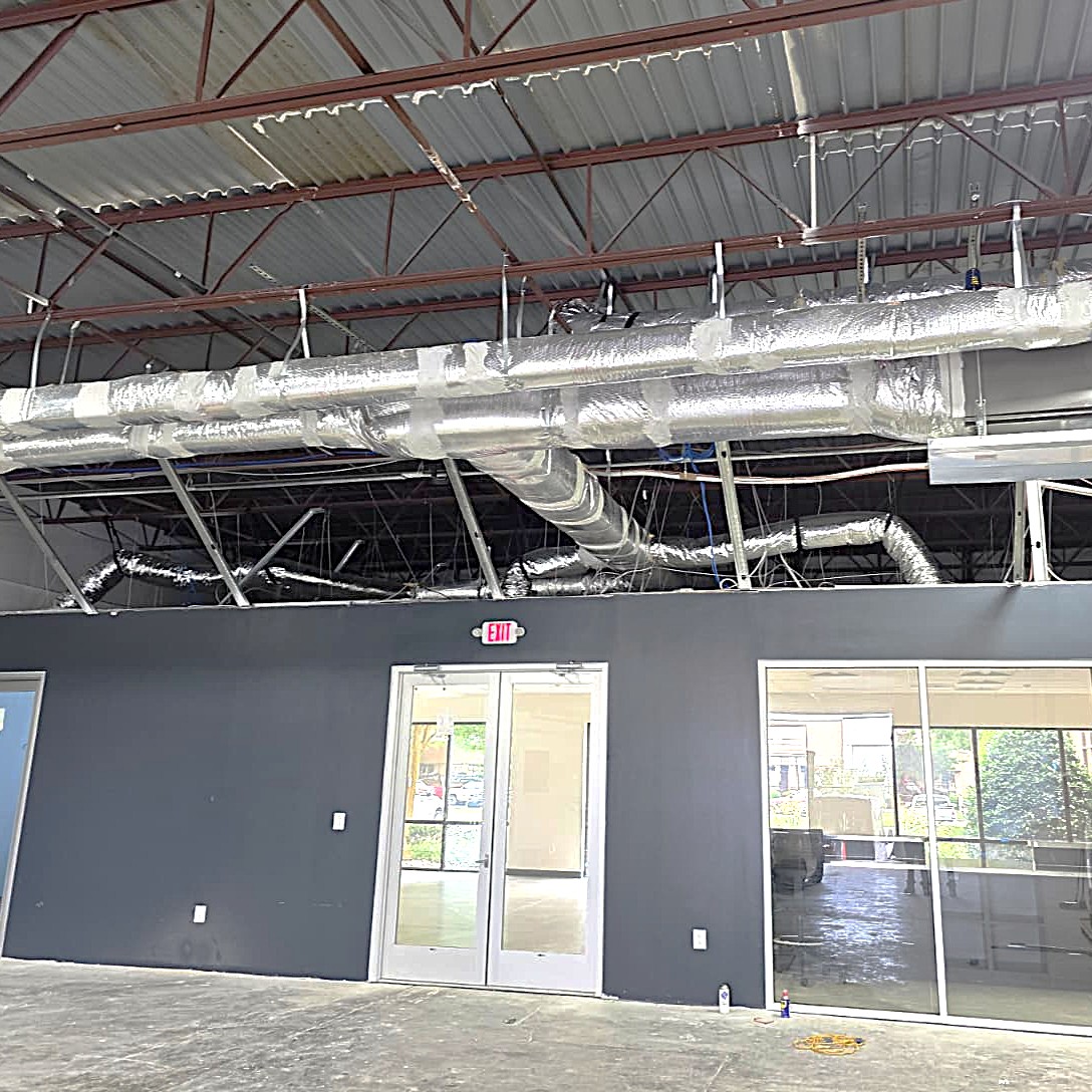 HVAC ductwork installation project image 4