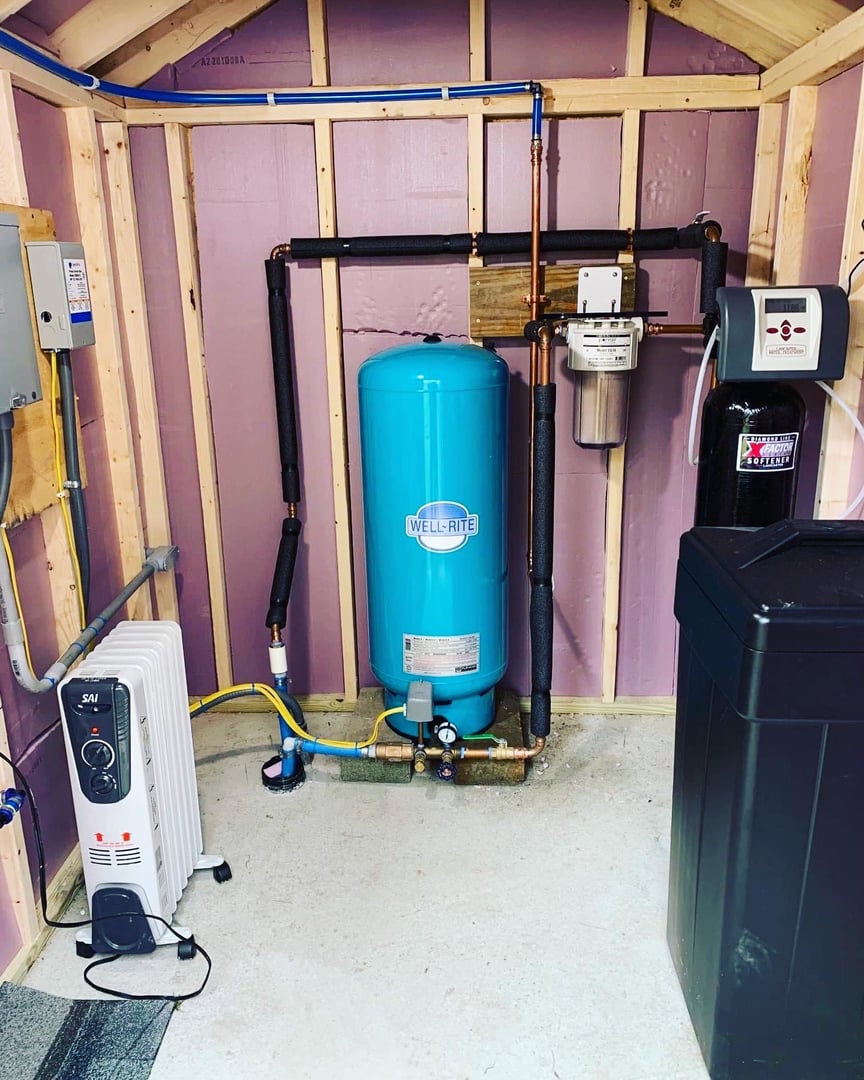 Well pressure tank installation - Griffen Pump Service Hudson Valley