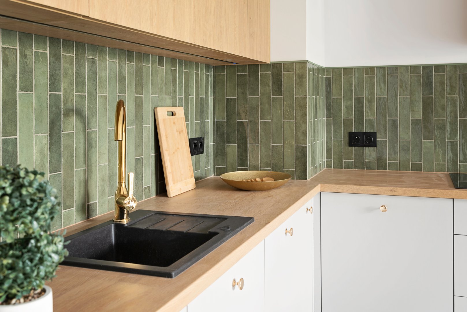 Modern tile flooring