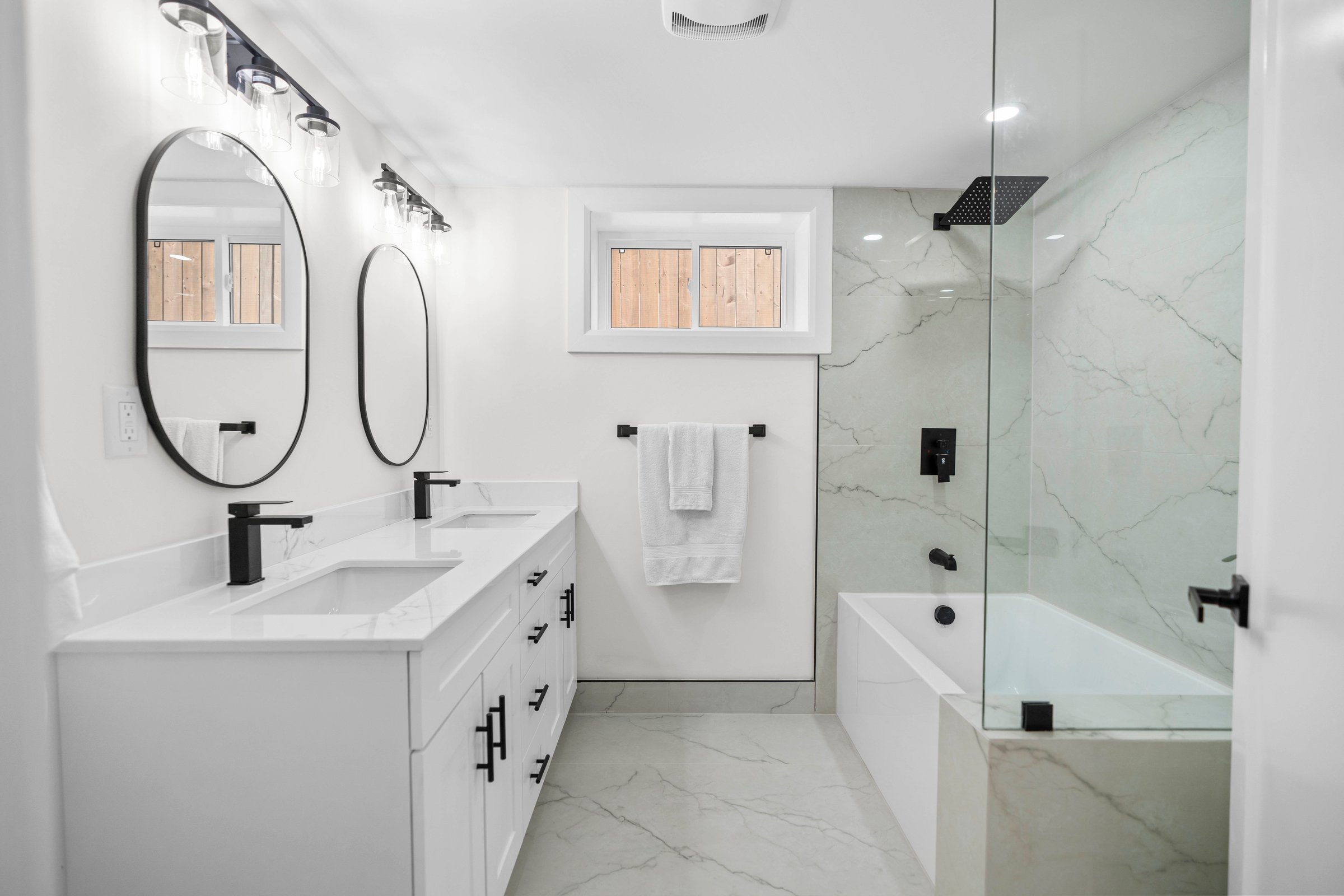Professional custom bathroom project