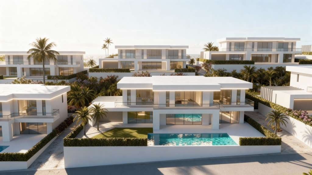 Villa floor plan architectural design