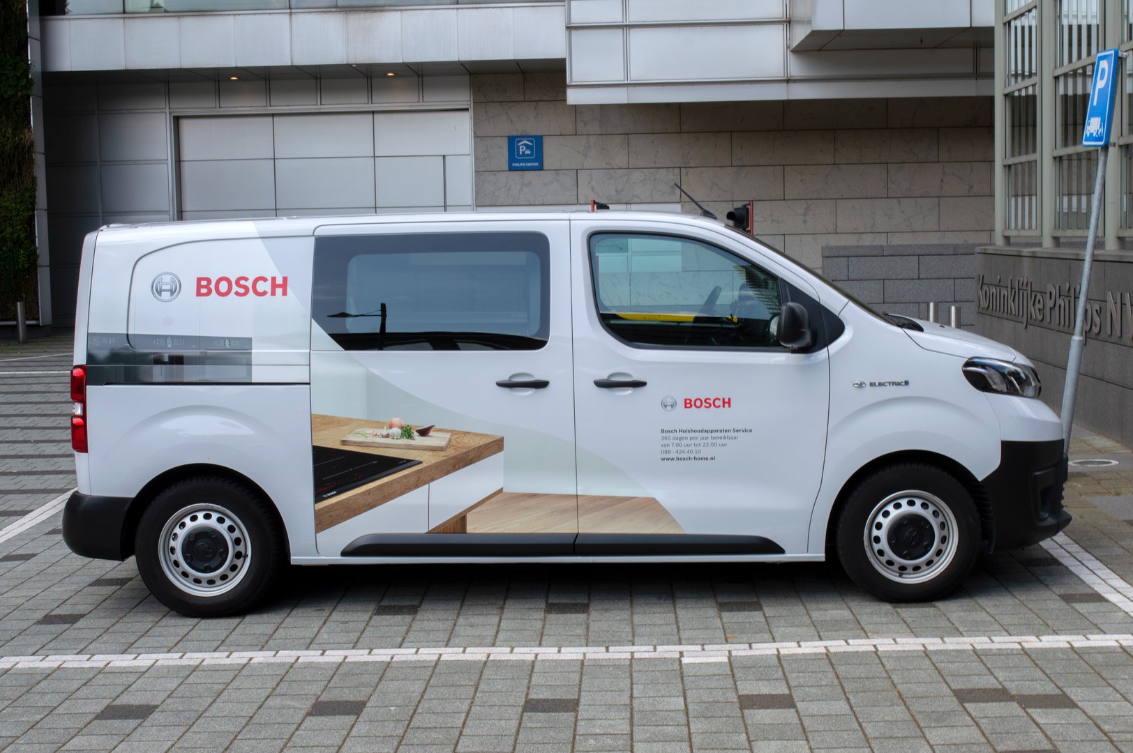 Bosch Company Van At Amsterdam The Netherlands 22-7-2024