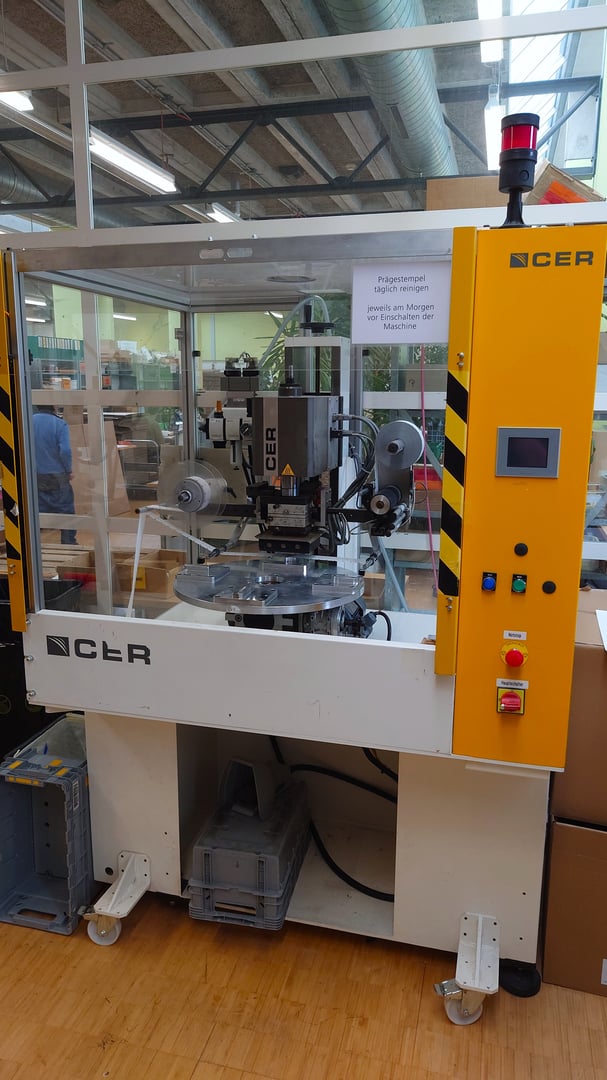 CER P120-PR-X6 Heissprägemaschine
